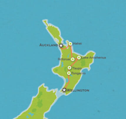 10 Day Auckland to Wellington