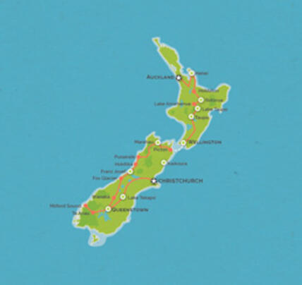 20 Day Totally New Zealand