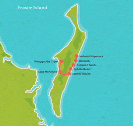 1 Day Fraser Island