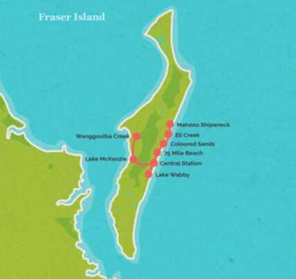 2 Day Fraser Island Self Drive Tour