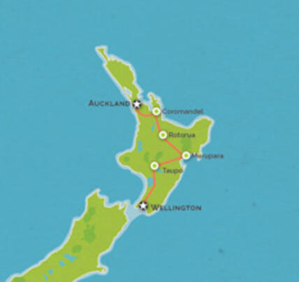 7 Day North Island Adventure