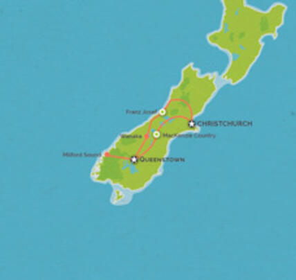 7 Day South Island Adventure