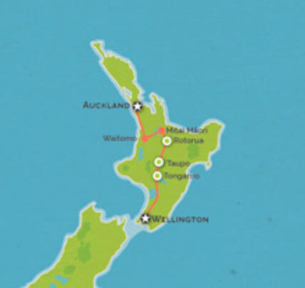 9 Day Auckland to Wellington