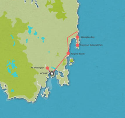 1 Day Wineglass Bay Tour