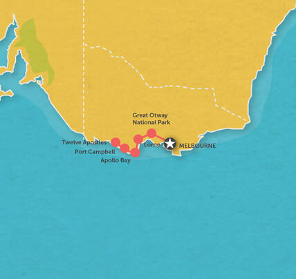 1 Day Great Ocean Road + Rainforest Tour