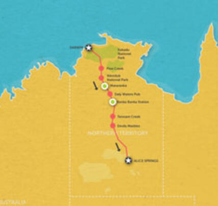 3 Day Darwin to Alice Springs Tour