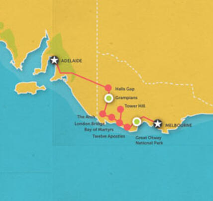 3 Day Adelaide to Melbourne Tour