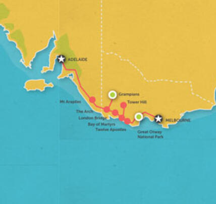 3 Day Melbourne to Adelaide Tour