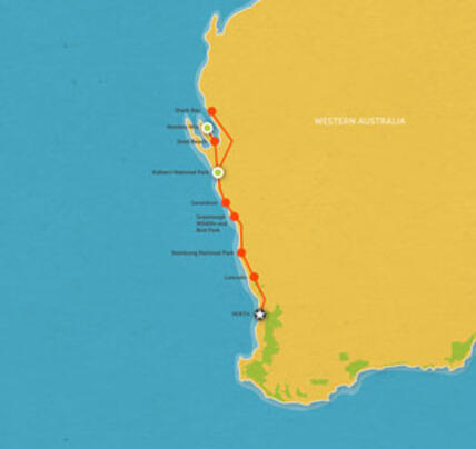 4 Day Perth to Monkey Mia
