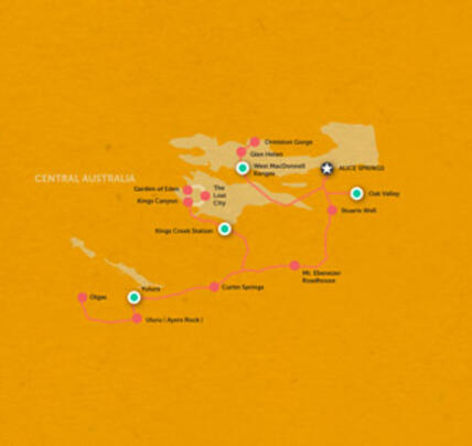 4 Day Uluru & West MacDonnell Ranges