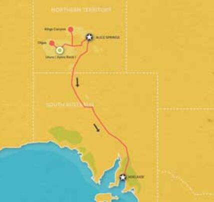 5 Day Uluru to Adelaide