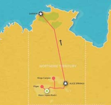 6 Day Alice Springs to Darwin