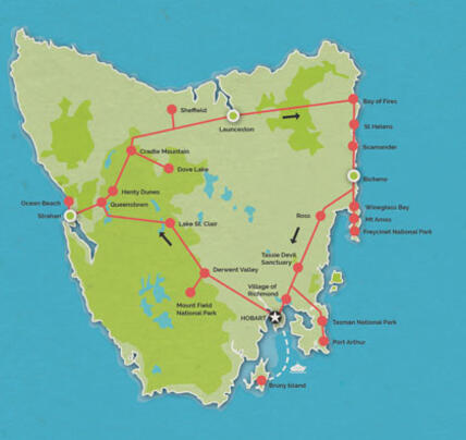 7 Day Tasmania Adventure