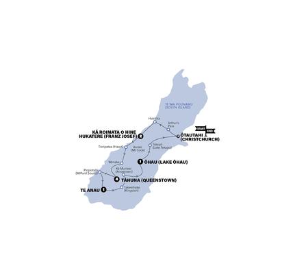 8 Day South Island Westbound