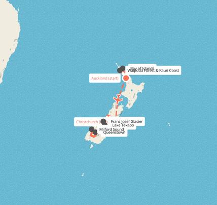 11 Day Cape to Fiordland Tour