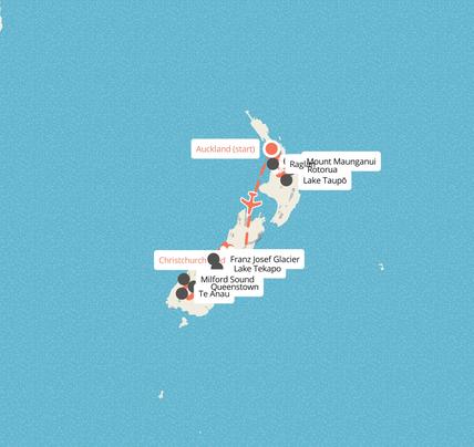 14 Day New Zealand Highlights Tour