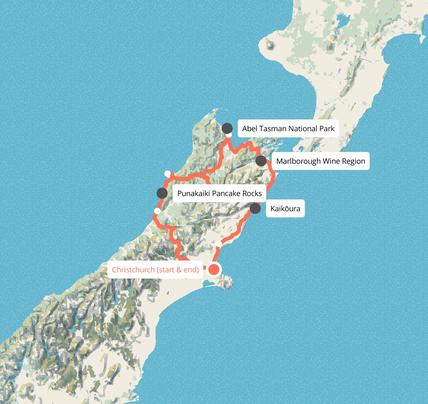 7 Day South Island Pioneer Tour