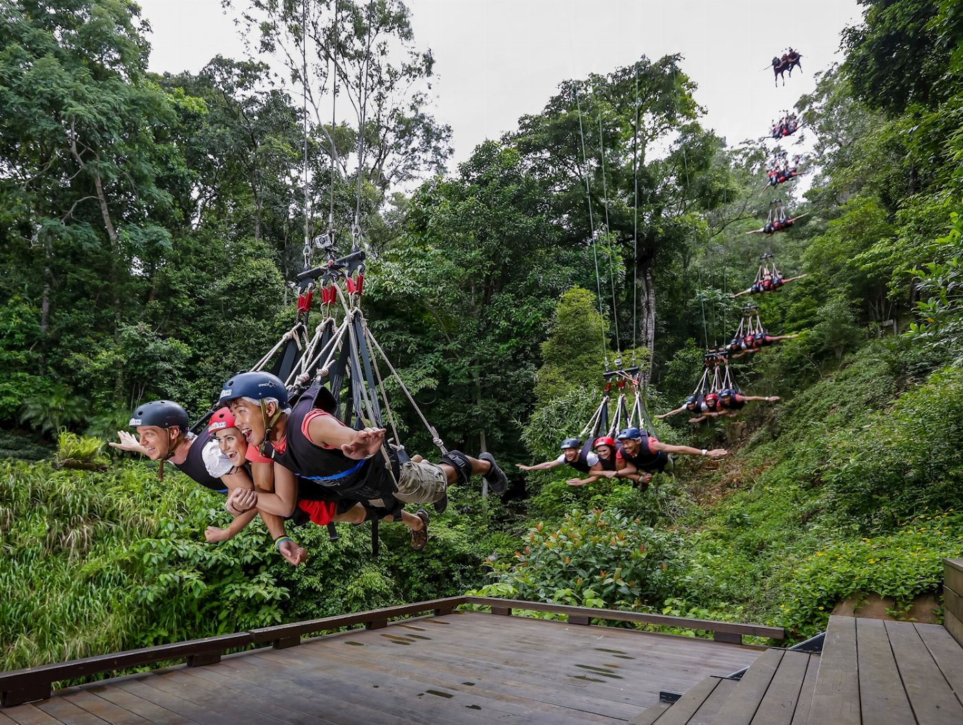 Skypark by AJ Hackett Giant Swing with Media