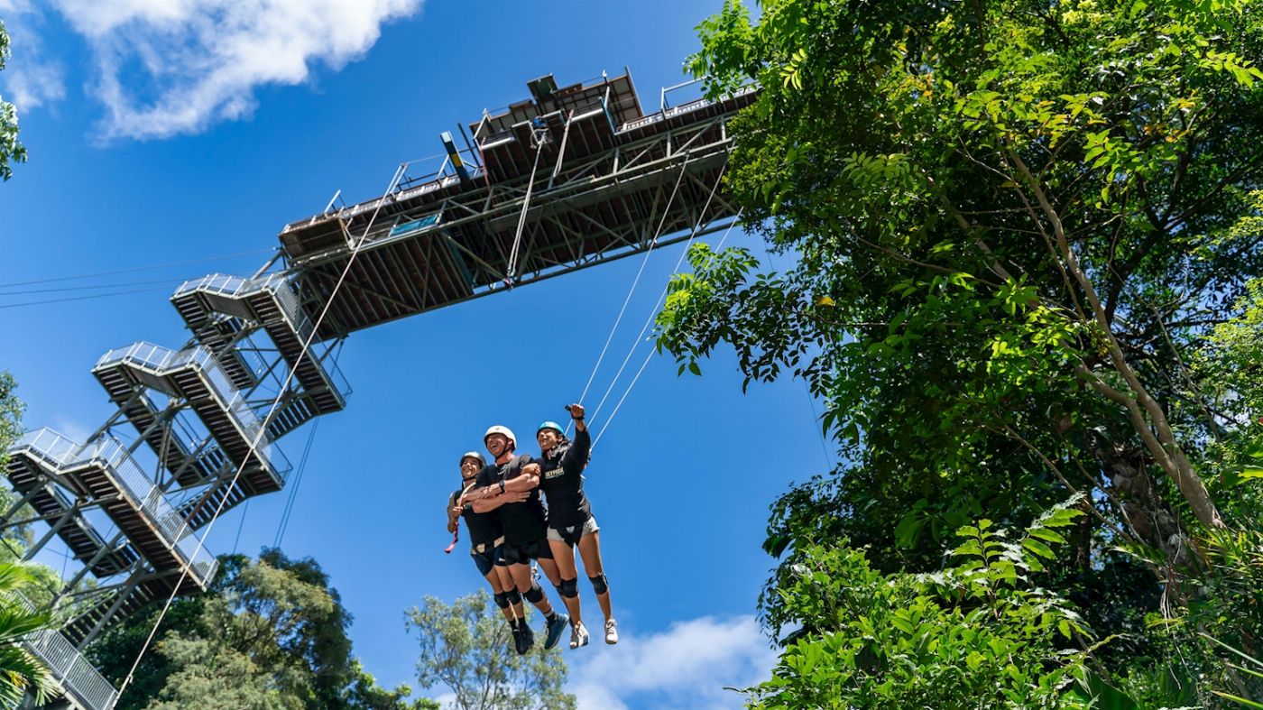 Skypark by AJ Hackett Giant Swing with Media