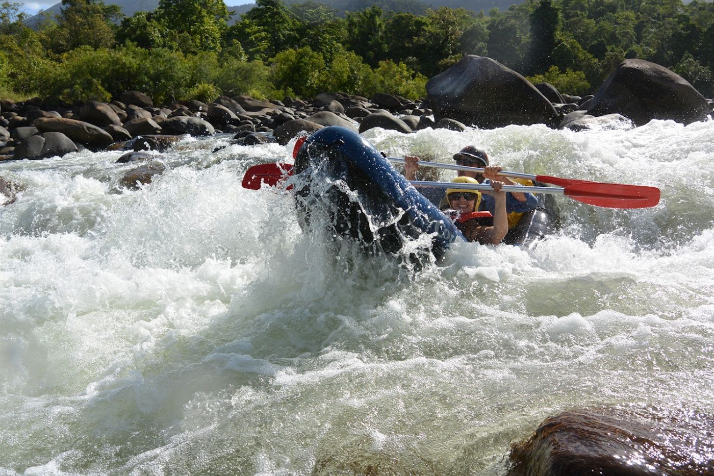 Wildside Adventures Tully River Sports Rafting (Half Day)
