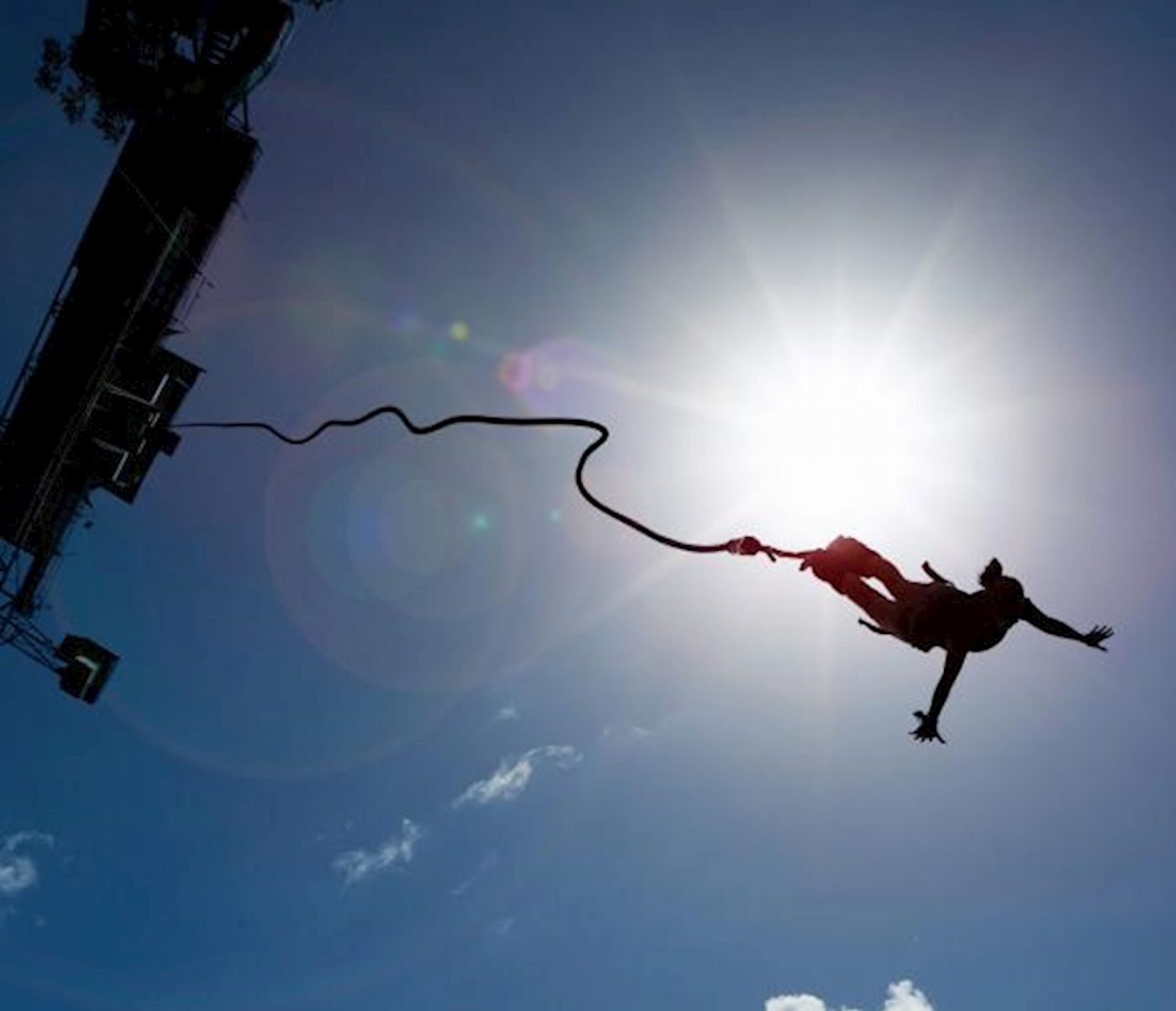 Skypark by AJ Hackett Bungy Jump + Giant Swing Combo with Media