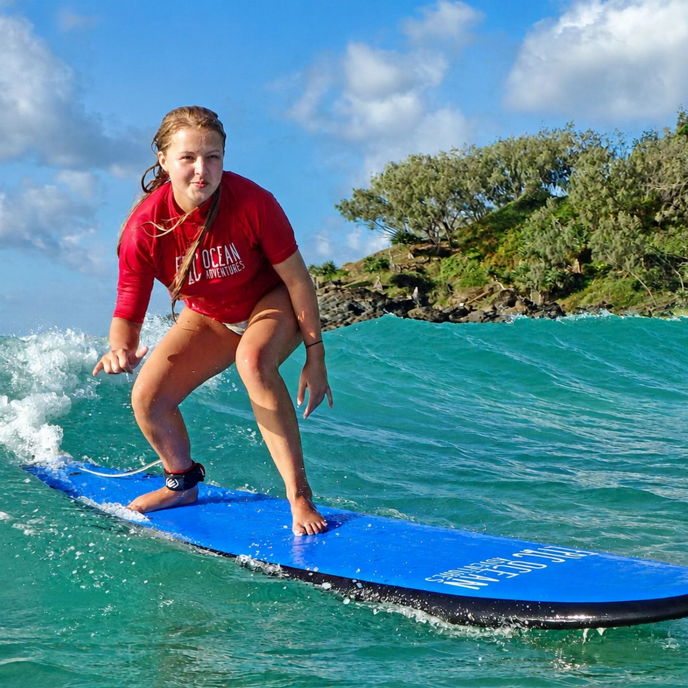 Epic Ocean Adventures Epic Learn to Surf Lesson Safari (Noosa to Double Island Point)