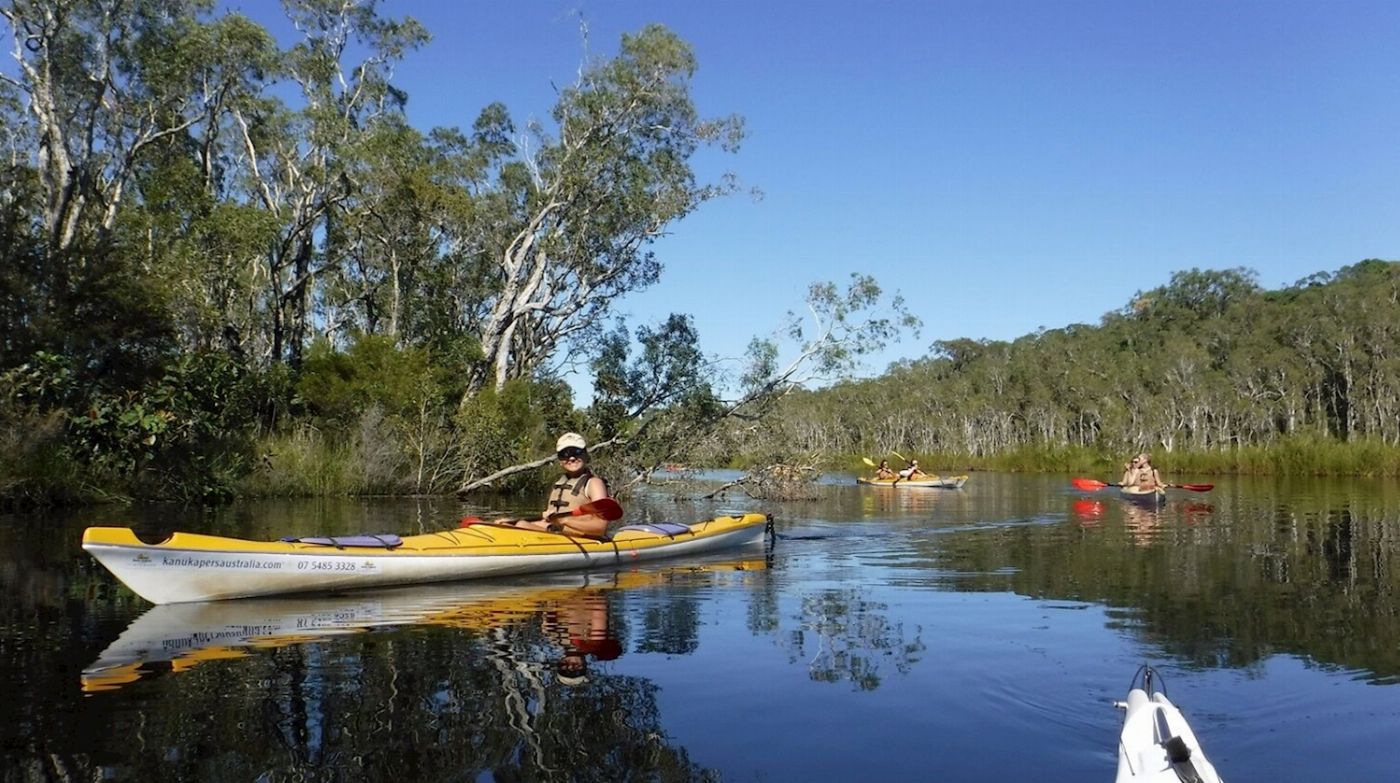 Kanu Kapers Noosa Everglades Kayak Adventure (Guided)