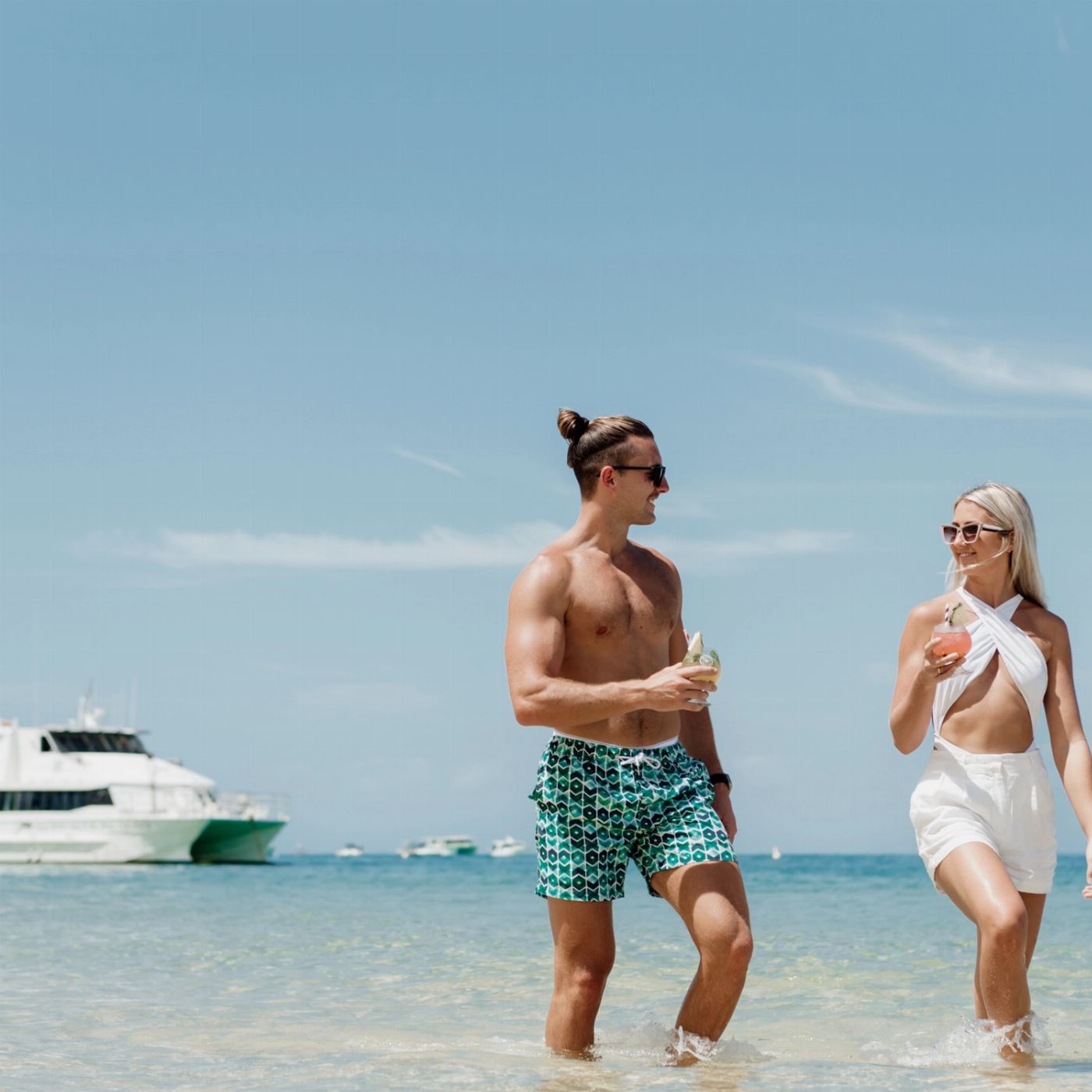 Dolphin Wild Island Cruises Eco Marine Safari Cruise and Snorkel