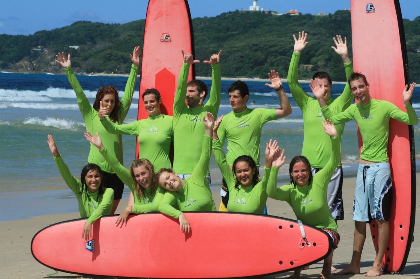 Byron Bay Surf School Plan A - Group Surf Lesson