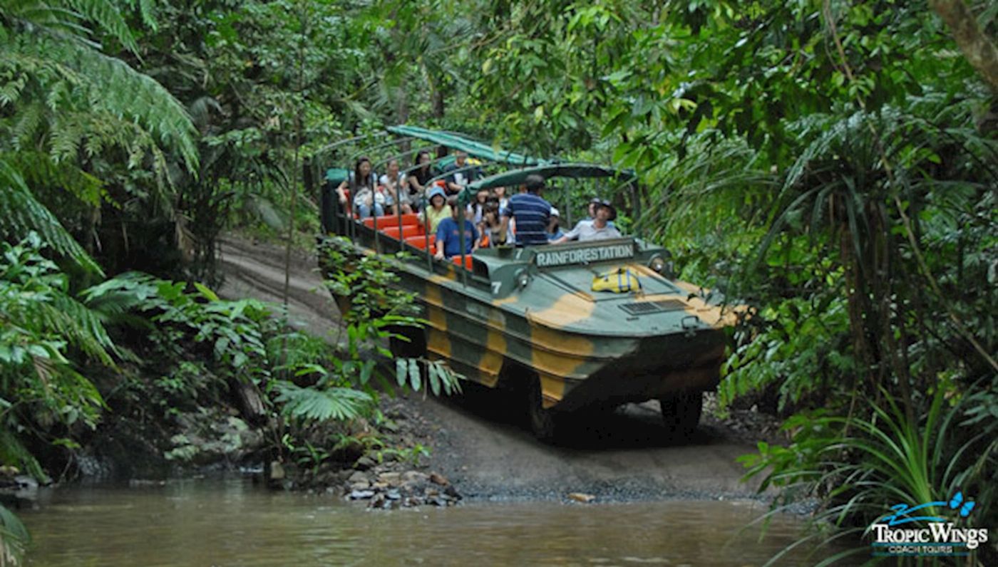 Tropic Wings Kuranda Army Duck Experience - SDT