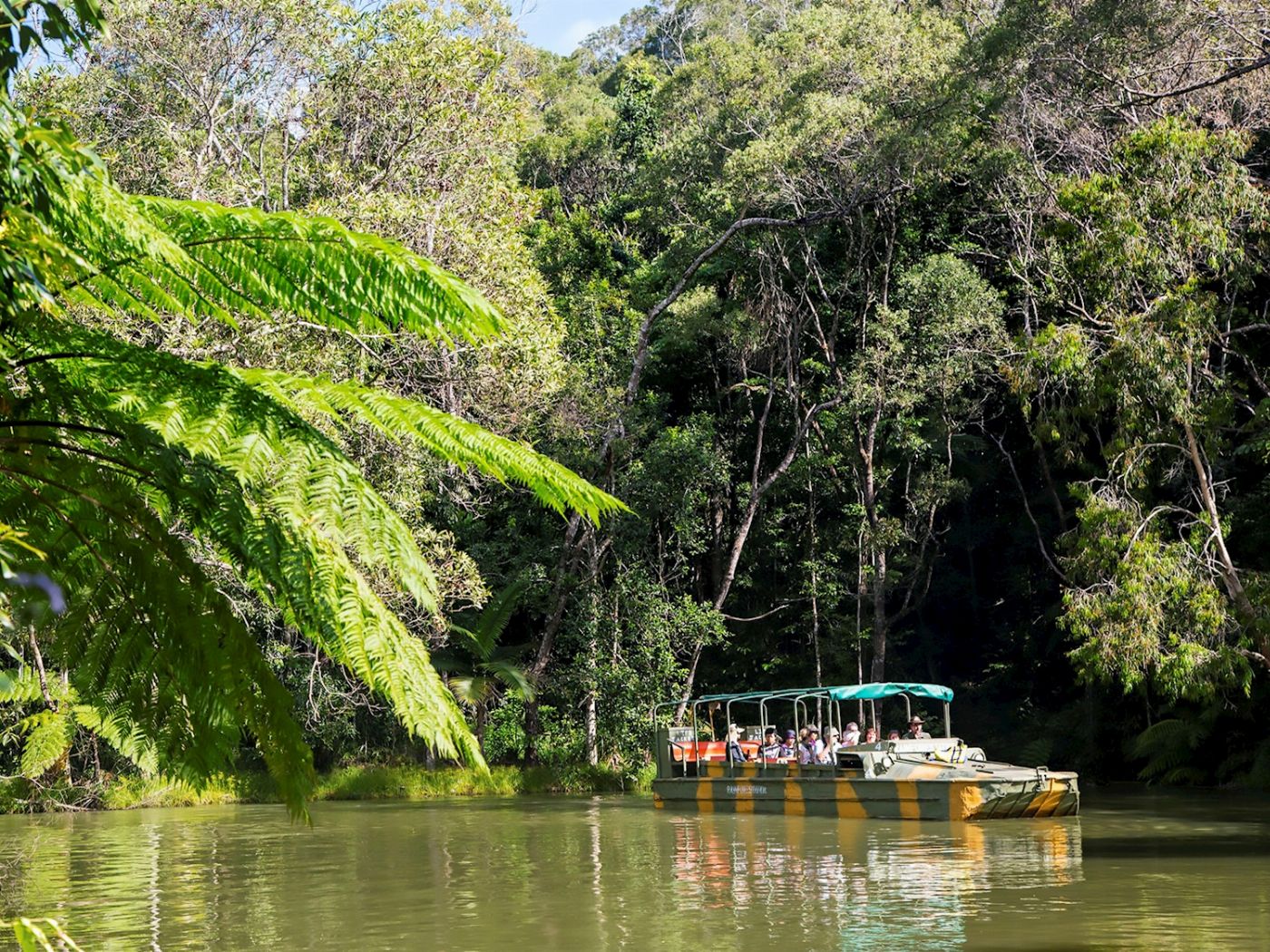 Tropic Wings Kuranda Army Duck Experience - SDT