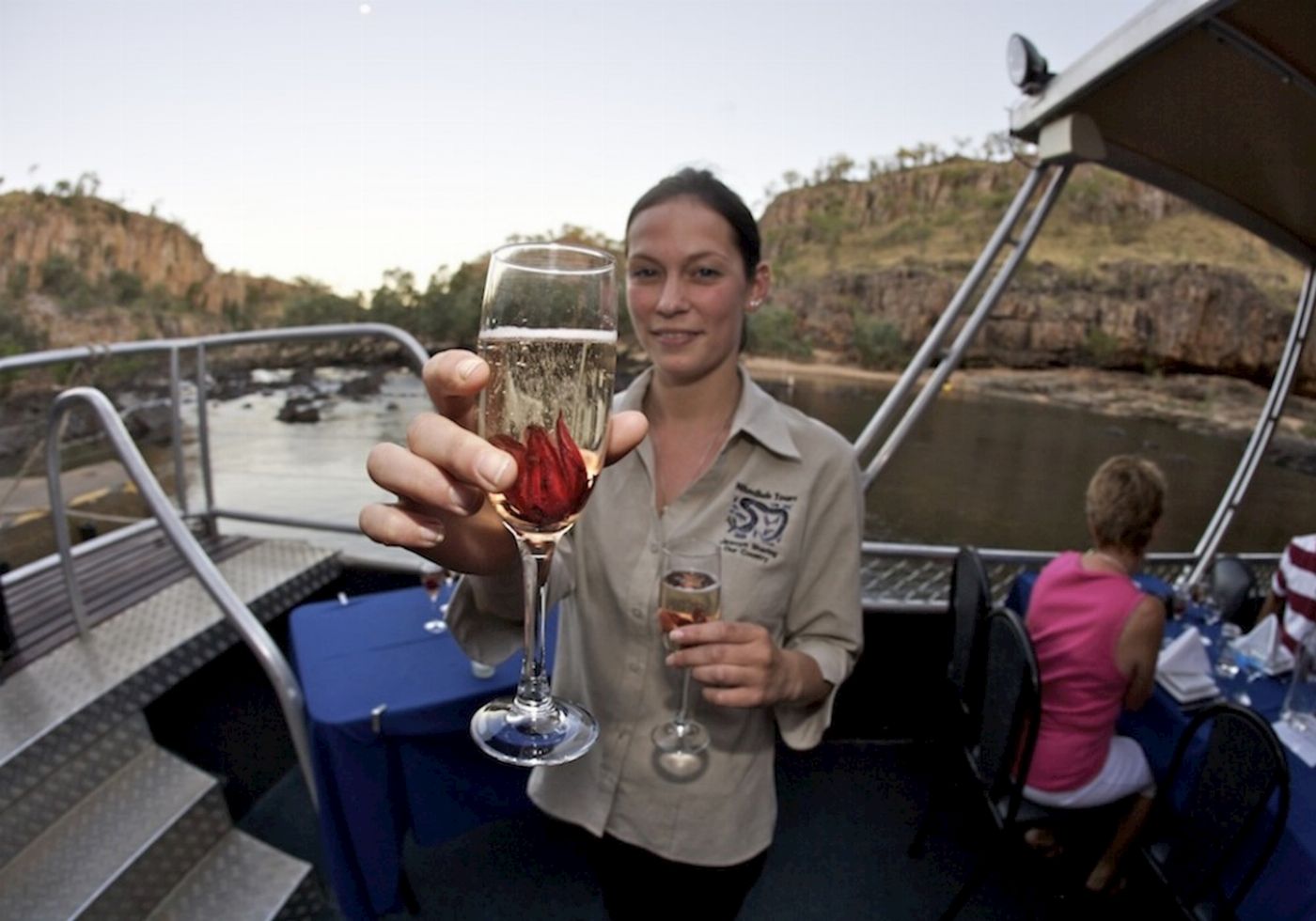 Nitmiluk Tours Nabilil Dreaming Sunset Dinner Cruise