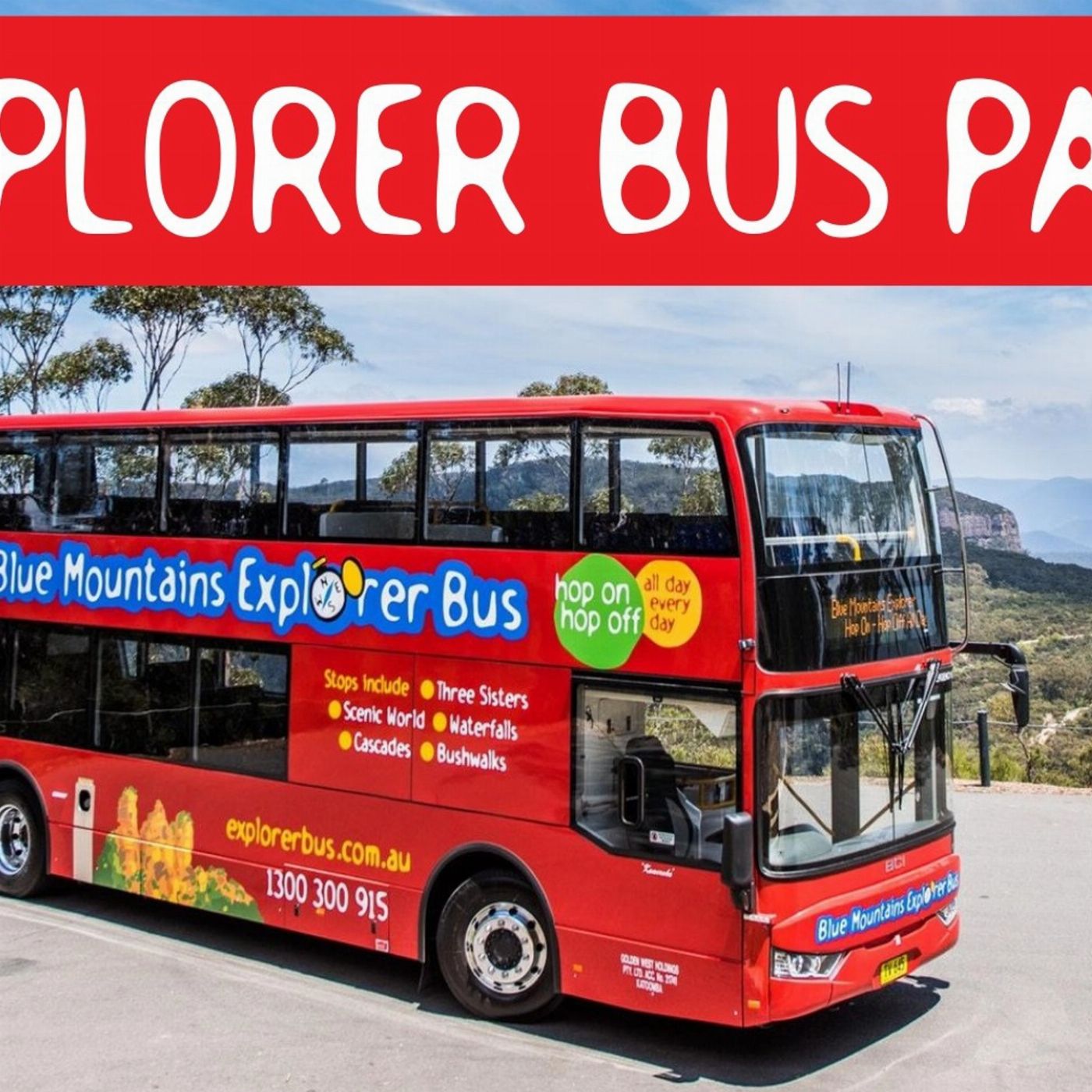 Blue Mountains Explorer Bus Explorer Pass - Hop On Hop Off | 1 Day Pass
