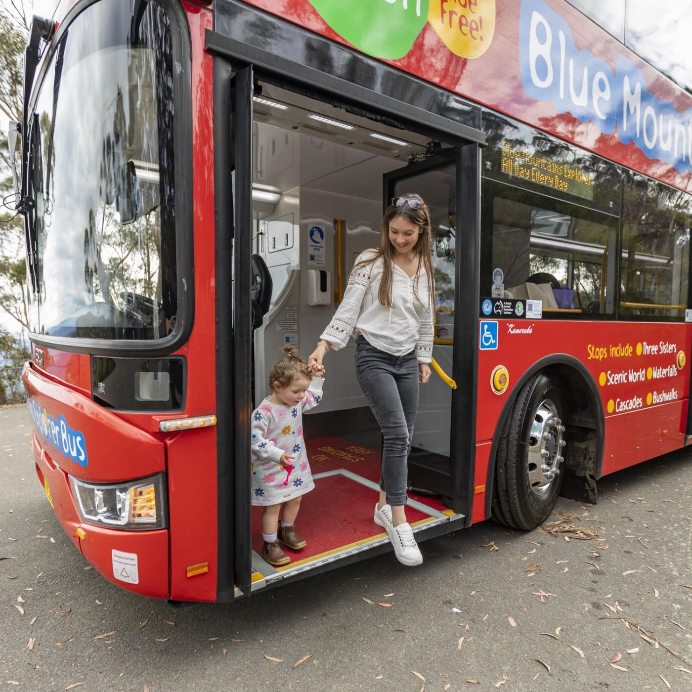 Blue Mountains Explorer Bus Lyrebird Pass - Hop On Hop Off + Scenic World