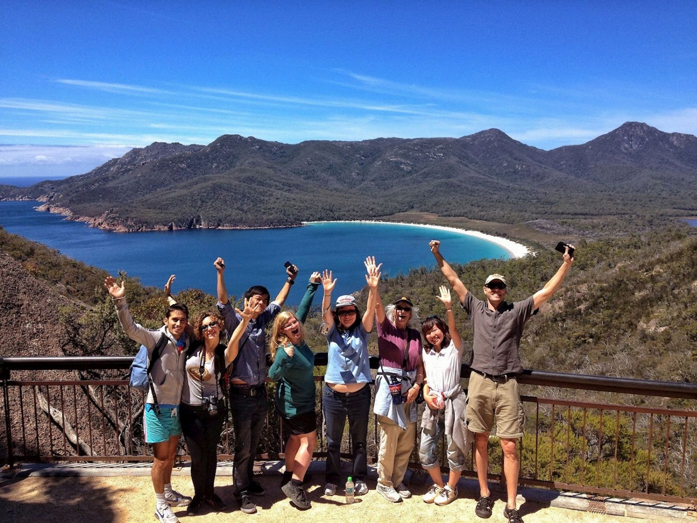 Tours Tasmania Wineglass Bay Explorer Launceston Active Day Tour