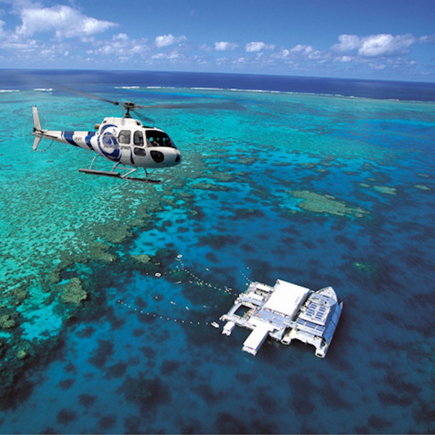 GBR Helicopters Cruise Out & Fly Back