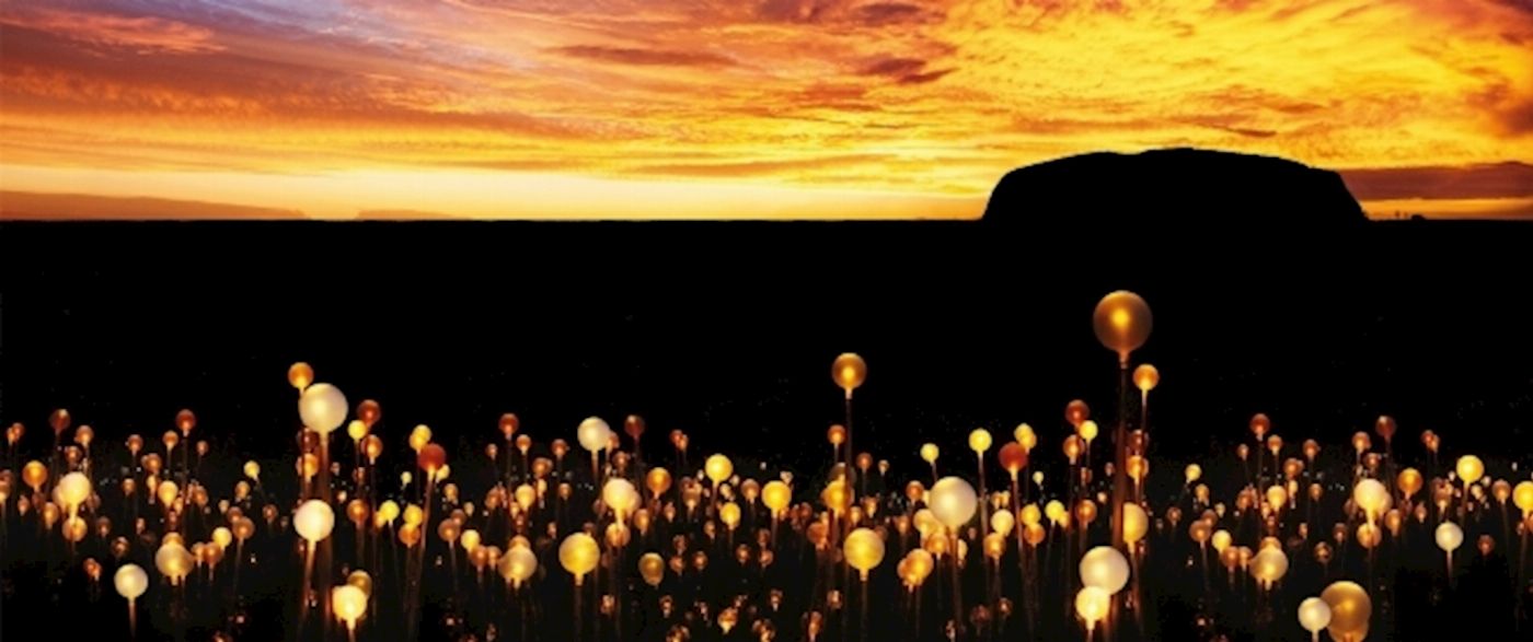 AAT Kings Uluru Sunrise and Field of Light
