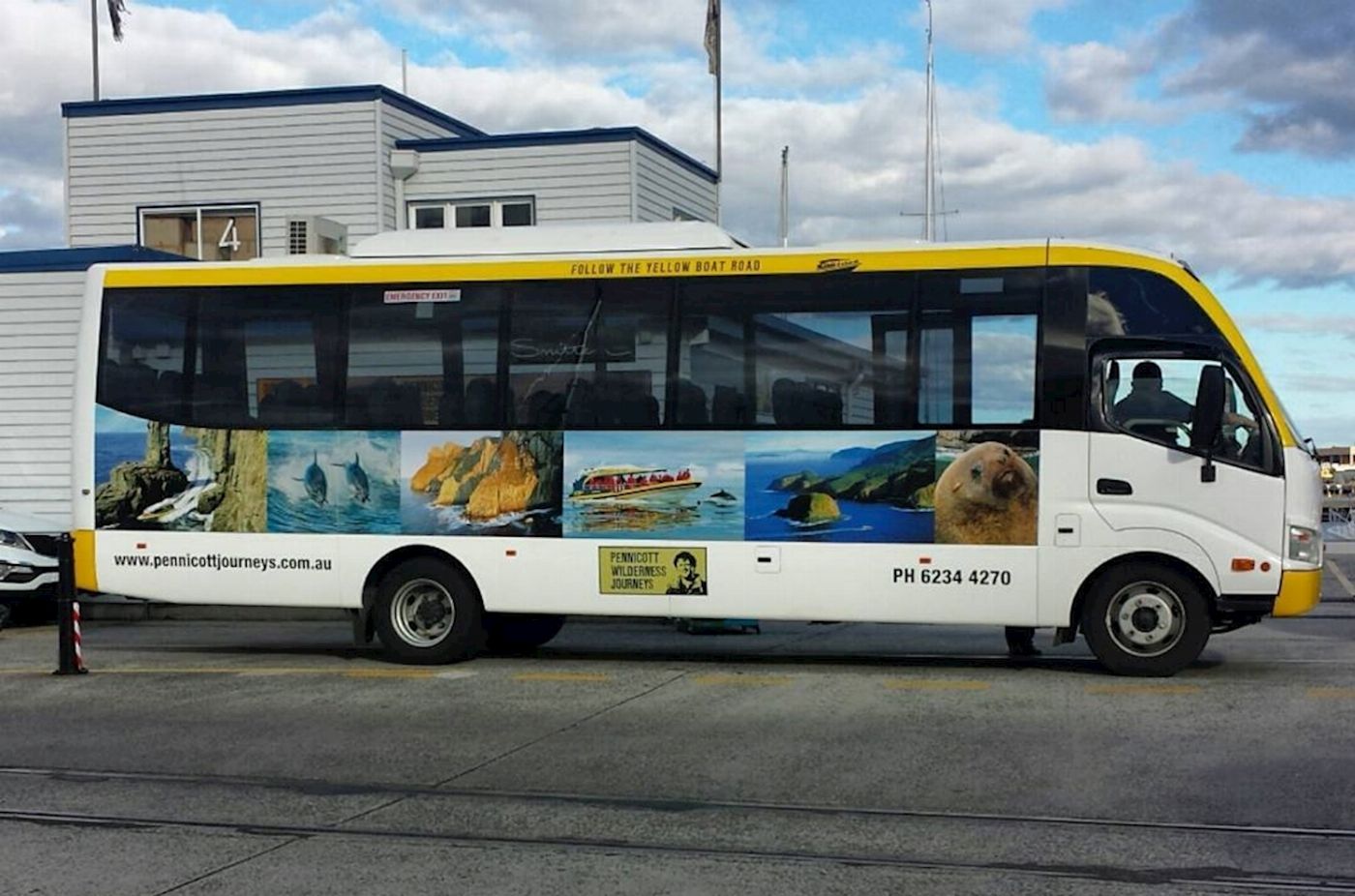 Pennicott Wilderness Journeys 1 Way Bus - Hobart to Port Arthur
