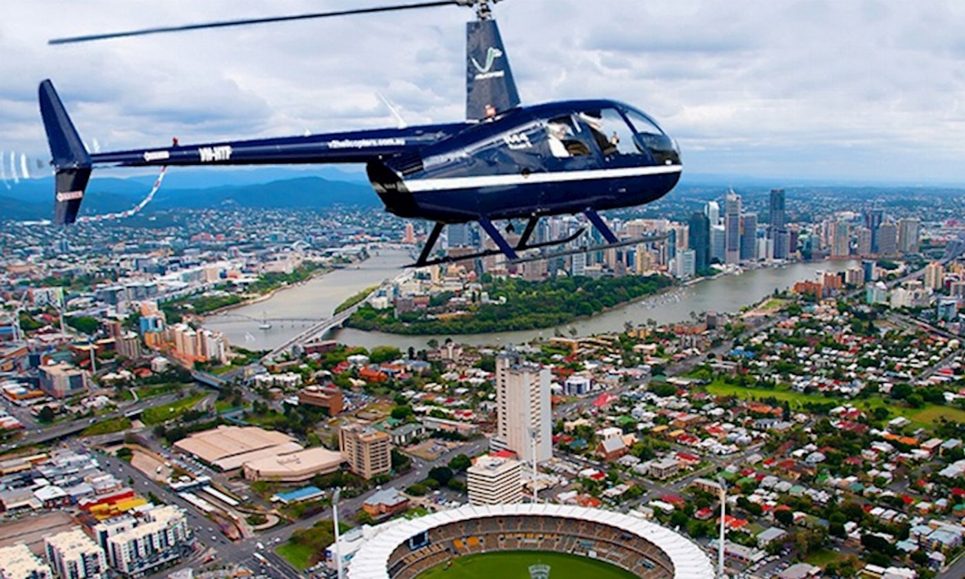Air Share Brisbane City Helicopter Flight