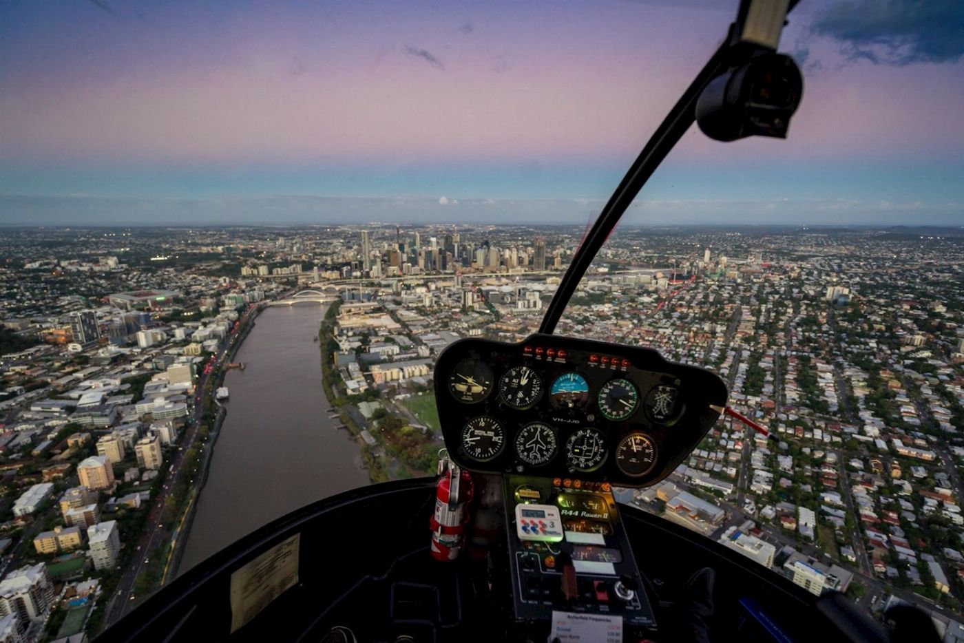 Air Share Brisbane City Helicopter Flight