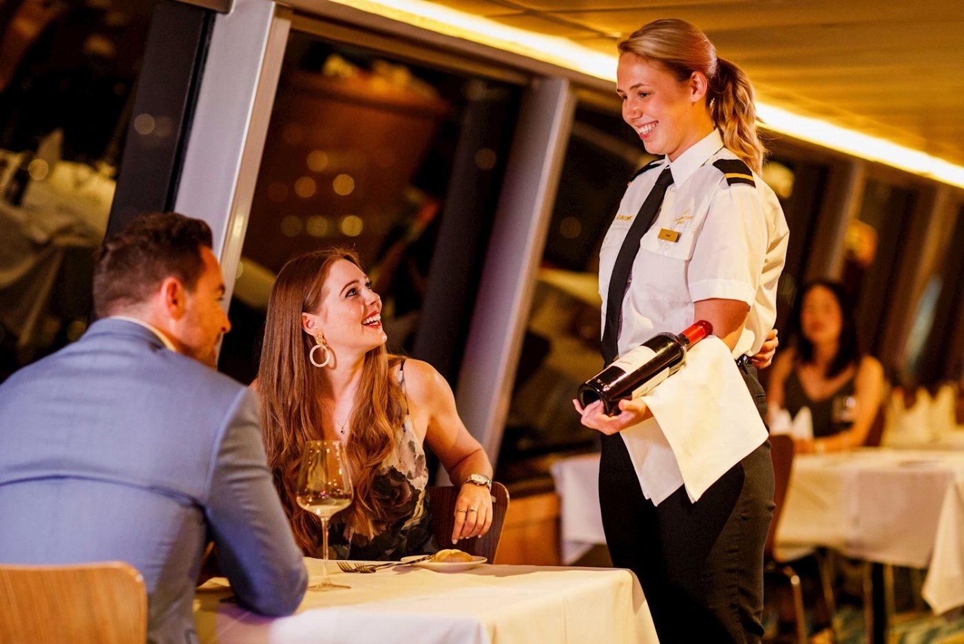 Captain Cook Cruises Sydney: Gold Penfolds 6-Course Degustation Dinner Cruise