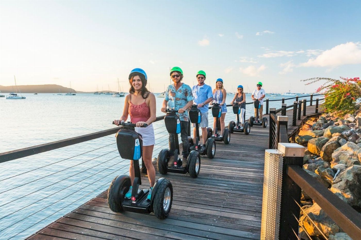 Whitsunday Segway Tours Segway Sunset and Boardwalk Tour (includes dinner)