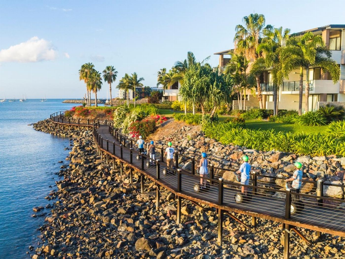 Whitsunday Segway Tours Segway Sunset and Boardwalk Tour (includes dinner)