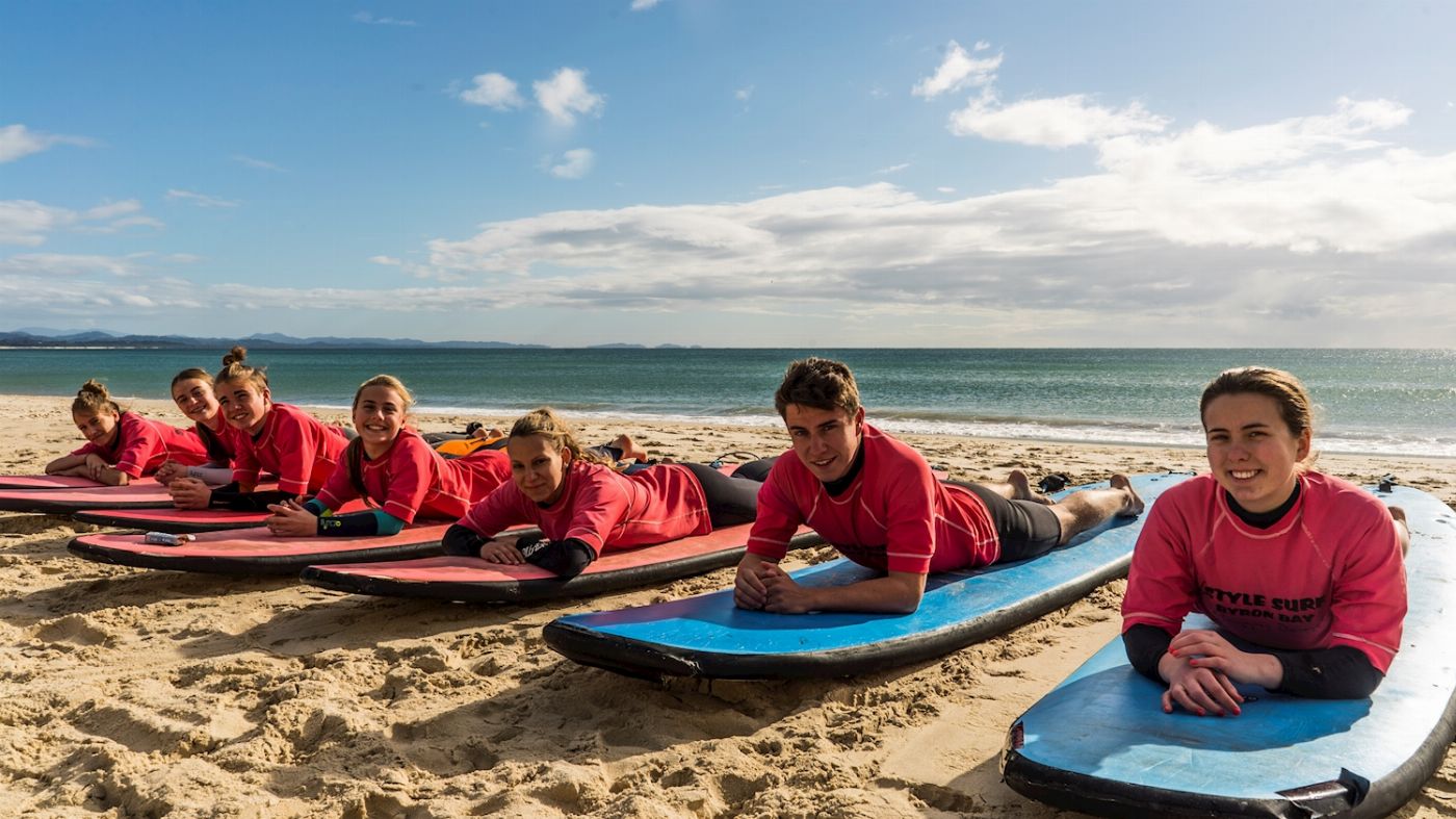 Style Surfing 3-Hour Small Group Surf Lesson in Byron Bay