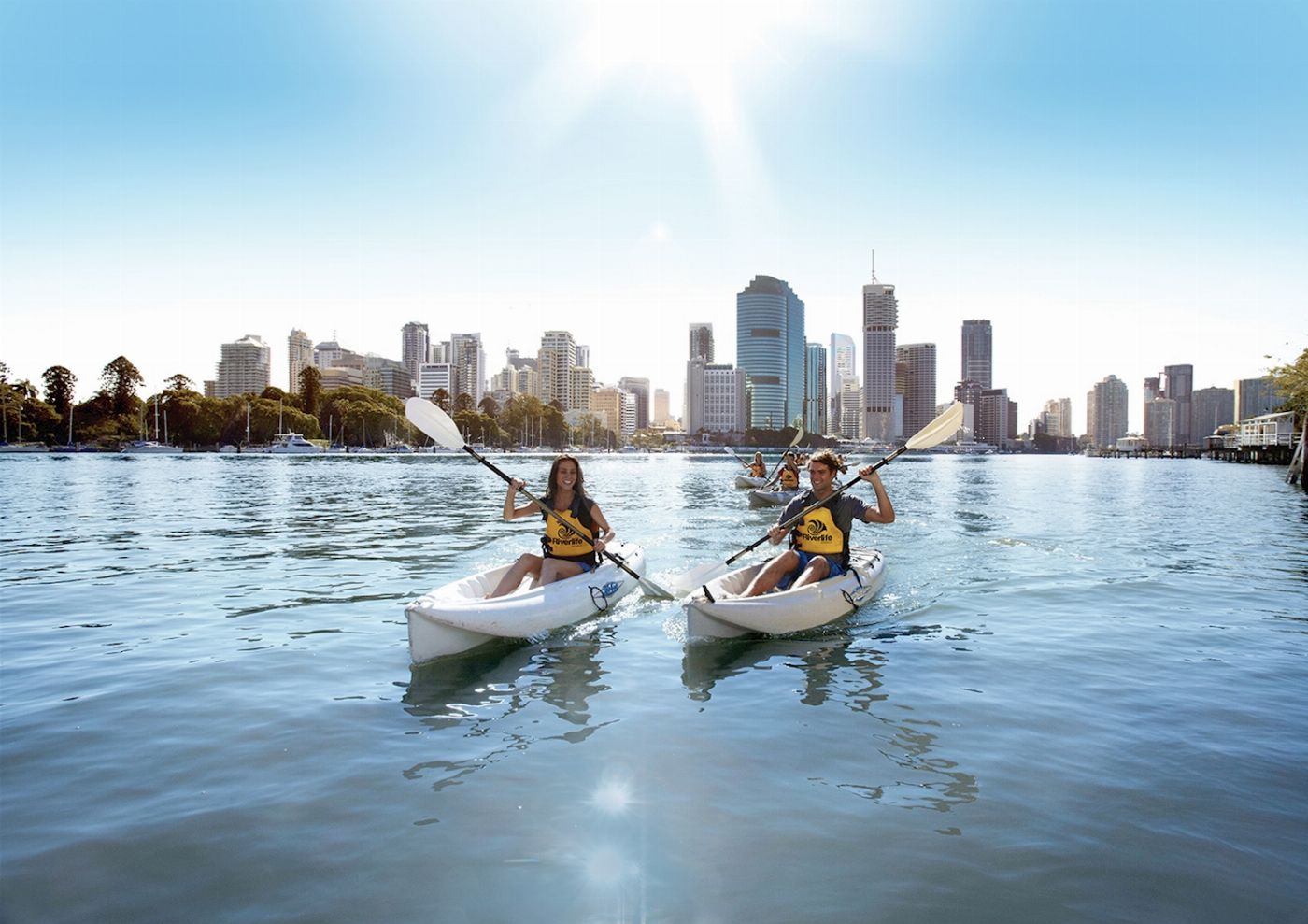 Riverlife Kayak Tour of Brisbane River