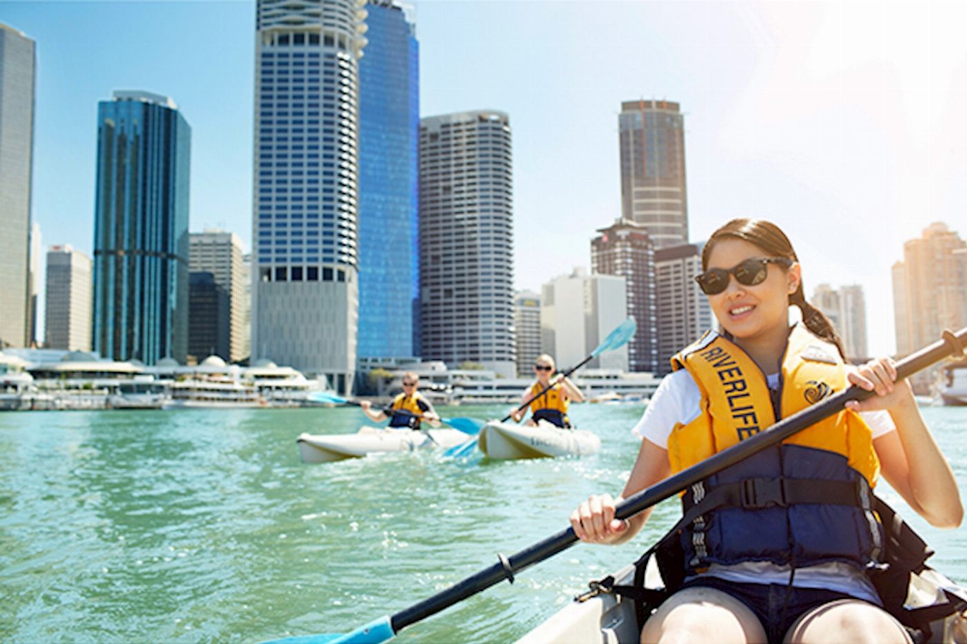 Riverlife Kayak Tour of Brisbane River