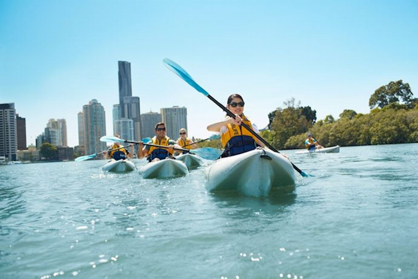 Riverlife Kayak Tour of Brisbane River