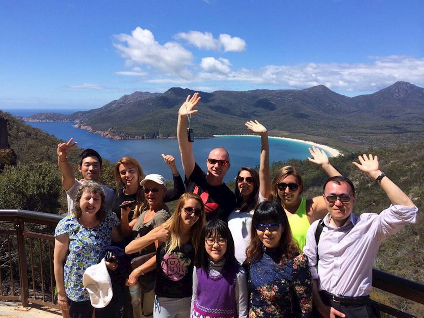 Tours Tasmania Wineglass Bay Beach Hike Active Day Tour