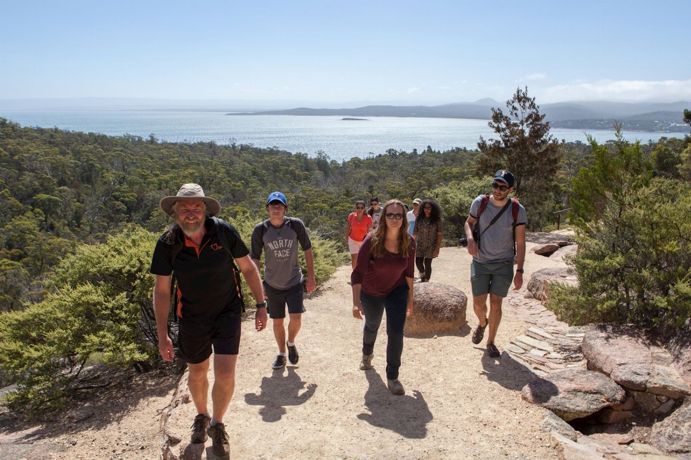 Tours Tasmania Wineglass Bay Beach Hike Active Day Tour