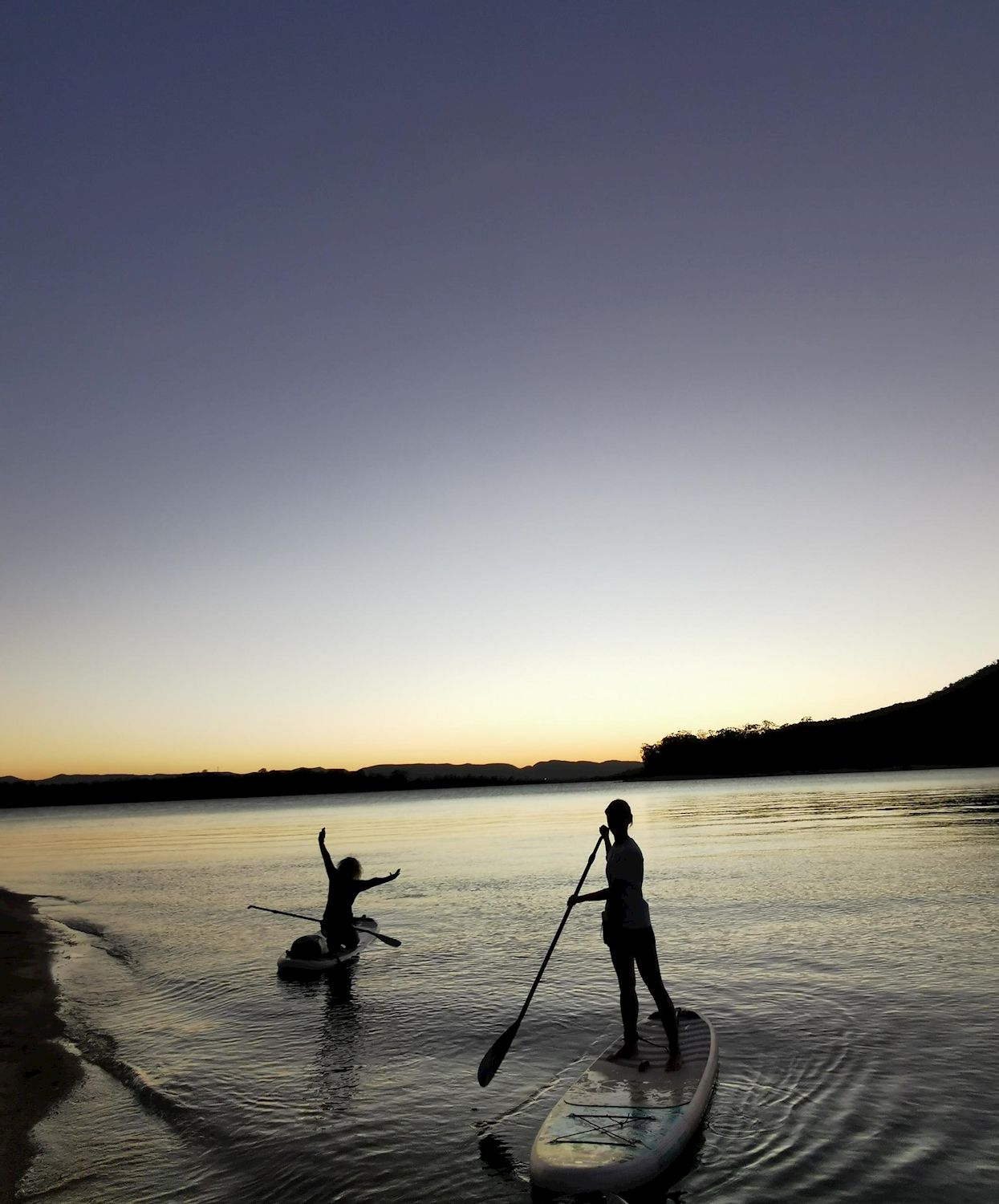 What'SUP Cairns Stand Up Paddle Tinaroo Sunset SUP